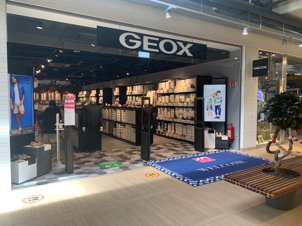 création boutique geox aubonne
